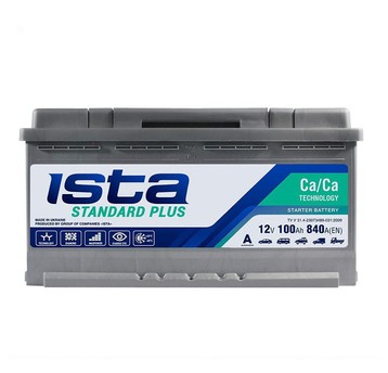 AKUMULATOR ISTA STANDARD 12V 100Ah 6СТ-100 A1 R+