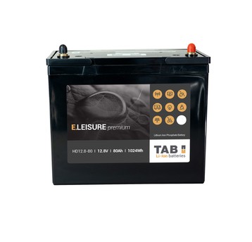 AKUMULATOR LiFePO4 TAB E.LEISURE HD 12-80 PREMIUM