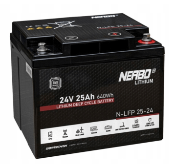 Akumulator Nerbo Lithium N-LFP 25-24 25,6V 25,0Ah