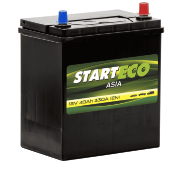 AKUMULATOR START ECO ASIA 12V 40Ah (P+)