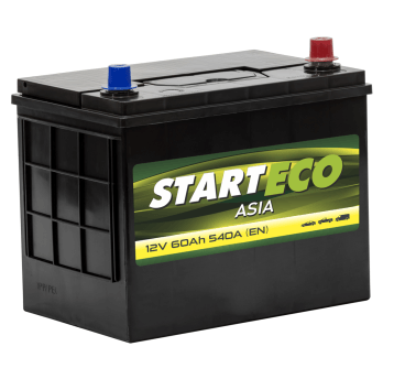 AKUMULATOR START ECO ASIA 12V 60Ah (P+)