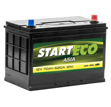 AKUMULATOR START ECO ASIA 12V 70Ah (P+)