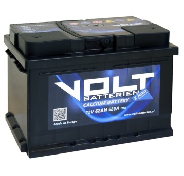 AKUMULATOR VOLT PROFFESIONAL 62AH VP620