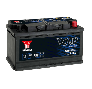 AKUMULATOR YUASA AGM 80Ah YBX9115