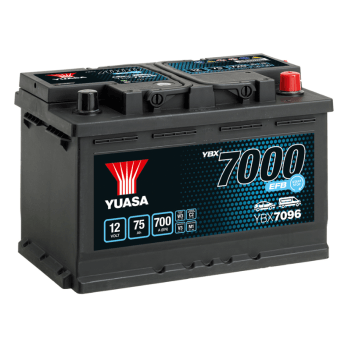 AKUMULATOR YUASA EFB 75Ah YBX7096