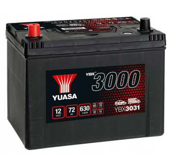 AKUMULATOR YUASA JAPAN 72AH YBX3031 L+