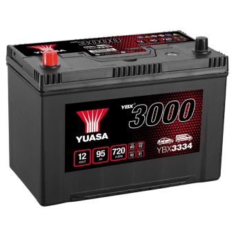 AKUMULATOR YUASA JAPAN 95AH YBX3334 L+