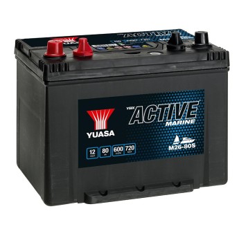AKUMULATOR YUASA MARINE 80AH M26-80S