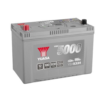 AKUMULATOR YUASA SILVER JAPAN 100AH YBX5334 L+