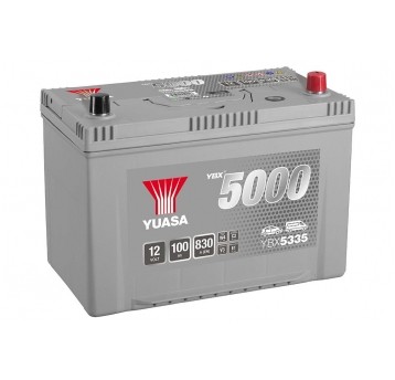 AKUMULATOR YUASA SILVER JAPAN 100AH YBX5335 P+