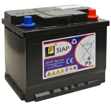 AKUMULATOR ŻELOWY TRAKCYJNY SIAP 6 GEL L2 12V 50Ah (C20)