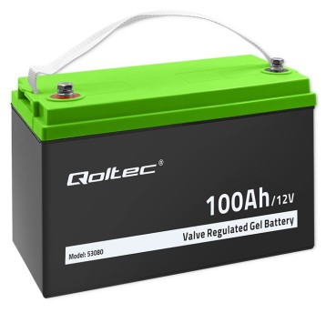 AKUMULTOR GEL Qoltec 12V 100Ah 53080