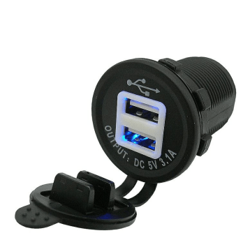 ŁADOWARKA CARCOMMERCE 12/24V 2xUSB 3,1A