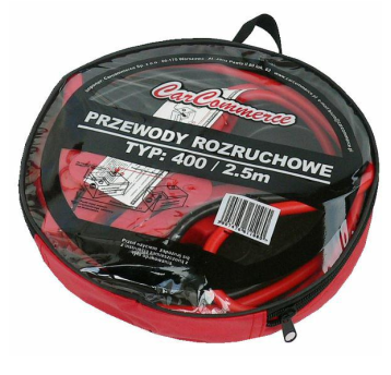 PRZEWODY ROZRUCHOWE CARCOMMERCE 400A 2,5M
