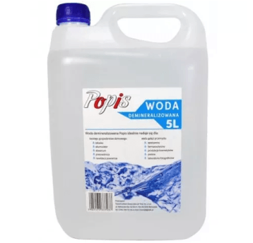 WODA DEMINERALIZOWANA 5L