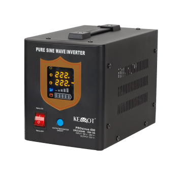 Zasilacz Awaryjny KEMOT URZ3404B PROsinus-500 12V 230V 500VA/300W Black